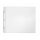 PLAIN 88 Seitenschürze 88x59 cm, weiss