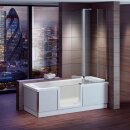 STYLE Badewanne mit Tür/Seniorenbadewanne 180x80cm...