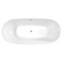 DOURO Freistehende Badewanne 180x80 cm, weiss