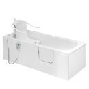 Badewanne mit Lift und Tür 169x69cm, LIBERTY Rechts