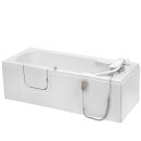 Badewanne mit Lift und Tür 169x69cm, LIBERTY Links