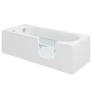 CASCADE Badewanne mit Tür/Seniorenbadewanne 169,5x70cm  Ausführung Rechts