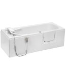CASCADE Badewanne mit Tür/Seniorenbadewanne 169,5x70cm  Ausführung Links