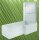Raumspar Badewanne Syna mit Duschzone 167,5x85/70cm, rechts weiss Komplett Set