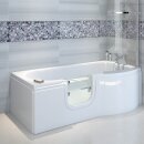 SKALI Badewanne mit Tür/Seniorenbadewanne...