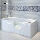 SKALI Badewanne mit Tür/Seniorenbadewanne...