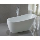 TISA Freistehende Badewanne 150x75 cm, weiss