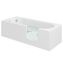 CASCADE Badewanne mit Tür/Seniorenbadewanne 150x70cm...