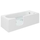 CASCADE Badewanne mit Tür/Seniorenbadewanne 150x70cm...