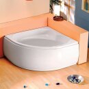 SIRIUS Eckwanne - SET 130x130x45cm mit Schürze und...