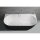 PAGODA Badewanne 170x85x58cm, schwarz/weiss