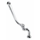 MODEL 12R Ablaufgarnitur mit Klick-Klack, Siphon, Chrom
