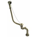 MODEL 12R Ablaufgarnitur mit Klick-Klack, Siphon, Bronze