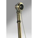 MODEL 12R Ablaufgarnitur mit Klick-Klack, Siphon, Bronze