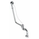 MODEL 12V Ablaufgarnitur mit Kette, inkl. Siphon, Chrom