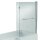 SYNA Duschabtrennung mit Handtuchhalter, H. 140 cm, 6mm Glas