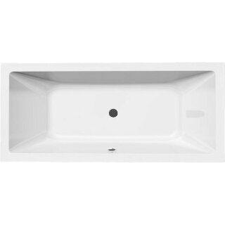 NISA Rechteckwanne 180x80x41cm, weiss, ohne Füsse