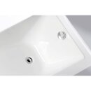 DOUBRAVA Rechteckwanne 170x70x41cm, ohne Füsse, weiss