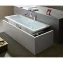 MARLENE HYDRO WhirlpoolBadewanne, 190x90x48cm, weiss