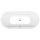 VIVA O HYDRO Whirlpool Badewanne, 185x80x47cm, weiss