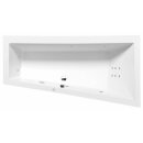 ANDRA R HYDRO Whirlpool Badewanne, 180x90x45cm, weiss
