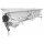 ANDRA L HYDRO  Whirlpool Badewanne, 180x90x45cm, weiss