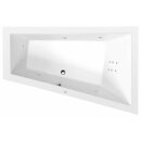 TRIANGL R HYDRO Whirlpool Badewanne, 180x120x50cm, weiss