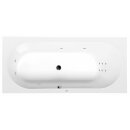 ASTRA B HYDRO Whirlpool-Badewanne, 165x75x48cm, weiss