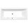 CLEO HYDRO Whirlpool-Badewanne, 160x75x48cm, weiss