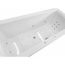 CLEO HYDRO-AIR Whirlpool-Badewanne, 180x80x48cm, weiss