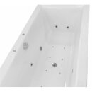 CLEO HYDRO-AIR Whirlpool-Badewanne, 170x75x48cm, weiss