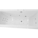 CLEO HYDRO-AIR Whirlpool-Badewanne, 150x75x48cm, weiss