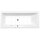 CLEO HYDRO-AIR Whirlpool-Badewanne, 150x75x48cm, weiss
