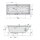 CLEO HYDRO-AIR Whirlpool-Badewanne, 150x75x48cm, weiss