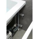 MARLENE HYDRO-AIR Whirlpool-Badewanne, 180x80x48cm, weiss