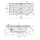 VIVA L HYDRO-AIR Whirlpool Badewanne, 175x80x47cm, weiss