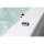 ASTRA L HYDRO-AIR Whirlpool Badewanne, 165x80x48cm, weiss