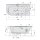 ASTRA R HYDRO-AIR Whirlpool-Badewanne, 165x80x48cm, weiss