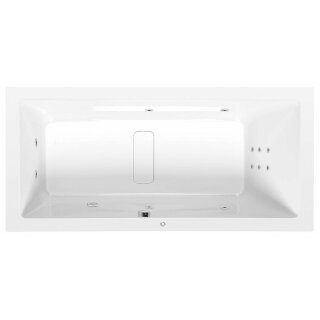 MARLENE WHIRLPOOL Hydro, Hydromassage-Badewanne 170x80x48cm, weiss
