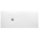 MITIA Gussmarmor-Duschwanne, Rechteck 200x90x3 cm, weiss