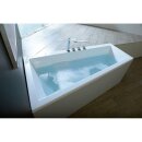 Raumspar Badewanne ANDRA, 180x90x45cm, links, weiss