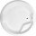 ROYAL ROUND Badewanne mit Rahmengestell 172x172x49cm weiss