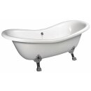CHARLESTON freistehende Badewanne 188x80x41cm, Füsse...