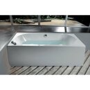 VIVA B Rechteckwanne mit Füssen 185x80x47cm, weiss