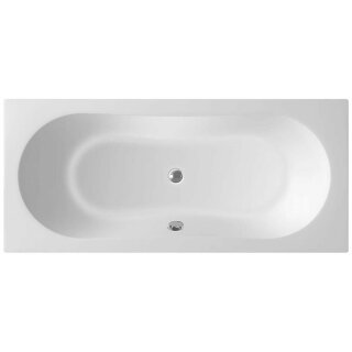 JIZERA Badewanne 180x80x39cm ohne Füsse, weiss