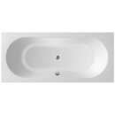 JIZERA Badewanne 180x80x39cm ohne Füsse, weiss