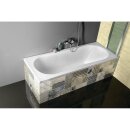 JIZERA Badewanne 180x80x39cm ohne Füsse, weiss