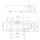 VIVA L asymmetrische Badewanne 175x80x47cm, links, weiss