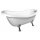 RETRO freistehende Badewanne 175x76x72cm, Füsse Chrom