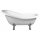 RETRO freistehende Badewanne 175x76x72cm, Füsse Chrom